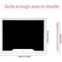 15 Inch LCD Writing Tablet, CouHaP Doodle Board Electronic Writing Pad Gift for Kids & Adults Suitable for Home, School, Dorm Office Use (Pink)