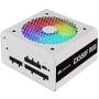 Corsair CX550F RGB, 550 Watt, 80 Plus Bronze, Fully Modular RGB White Power Supply