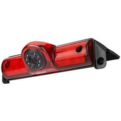 DALLUX Savana Cargo Van Brake Light Backup Camera for Transporter Chevrolet Express/GMC Savana 2003-2019/Chevy Explorer Van,3rd 170°Angle Waterproof Microphone Built-in Adjustable Lens Roof Mount Cam