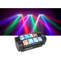 Rockville Spyder LED (8) Beam Moving Head Motorized DMX DJ/Party/Club Pro Light