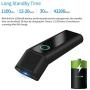 Portable Handheld Bluetooth Wireless Barcode Scanner with Stand, 2D Bar Code Reader 400m Transmission Distance CMOS Imager Read 1D, 2D, QR Code, Data Matrix, PDF417 for Windows Mac Linux