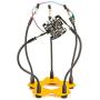 KOTTO Third Hand Professional Soldering Stand Tool PCB Holder Five Arms Helping Hands Crafts Jewelry Hobby Workshop Helping Station Non-Slip Steel Weighted Base for PCB Electronics Wires