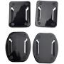 AxPower 16 PCS Helmet 3M Adhesive Pads Sticker Flat Curved Mounts Accessories kit for GoPro Hero 8 7 6 5 4 3+ 3