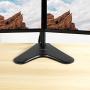 VIVO Quad LCD Computer Monitor Mount Free Standing Heavy Duty Desk Stand, Fully Adjustable, Holds 4 Screens up to 30 inches STAND-V004F