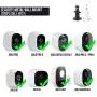 Adjustable Indoor/Outdoor Security Metal Wall Mount Compatible with Arlo Pro/Pro 2/Pro 3/Pro 4/Ultra/Ultra 2 & Others - Ring Stick Up Cam Battery, eufyCam E/2C, Wyze Cam Outdoor/Pan (1 Pack, White) Adjustable Indoor/Outdoor Security Metal Wall Mount Compatible with Arlo Pro/Pro 2/Pro 3/Pro 4/Ultra/Ultra 2 & Others - Ring Stick Up Cam Battery, eufyCam E/2C, Wyze Cam Outdoor/Pan (1 Pack, White)