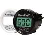 HawkEye DT2BX-TM In-Dash Depth Sounder with Air and Water Temperature (Includes Airmar Transom Mount Transducer)