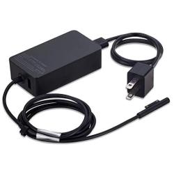 Updated Version Surface Pro Charger, 44W 15V 2.58A, Compatible for Microsoft Surface Pro 3, Pro 4, Pro 5, Pro 6, Pro 7 Surface Laptop 1/2, Surface Book & Surface Go, with 5V 1A USB Charging Port
