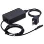 Updated Version Surface Pro Charger, 44W 15V 2.58A, Compatible for Microsoft Surface Pro 3, Pro 4, Pro 5, Pro 6, Pro 7 Surface Laptop 1/2, Surface Book & Surface Go, with 5V 1A USB Charging Port