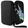 Hxuedan Colorful Dinosaur The Data Cable Storage Bag is A Portable and Independent Design SuitableVFor Travelers to Place The Data Cable, Earphone and Electronic Product Data Cable Storage Bag