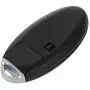 ANGLEWIDE Car Key Fob Keyless Entry Remote Flip Replacement for 07-08 Nissan Maxima Accessories 1pad 4 Buttons Black