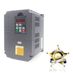 Vector Control CNC VFD Variable Frequency Drive Controller Inverter Converter 220V 4KW 5HP For Spindle Motor Speed Control HUANYANG GT-Series (220V, 4.0KW)