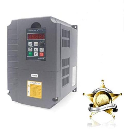 Vector Control CNC VFD Variable Frequency Drive Controller Inverter Converter 220V 4KW 5HP For Spindle Motor Speed Control HUANYANG GT-Series (220V, 4.0KW)