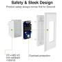 3 Way Smart Switch, Gosund WiFi Light Switch Works with Alexa and Google Home, Schedule Timer, Neutral Wire Required, Single-Pole and 3-Way Installation, No Hub Required, ETL and FCC Listed (1-Pack)
