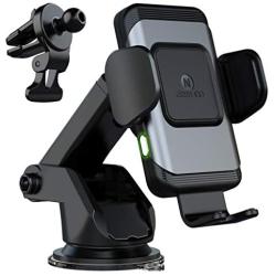 ZeeHoo Wireless Car Charger,10W Qi Fast Charging Auto-Clamping Car Mount,Windshield Dash Air Vent Phone Holder Compatible iPhone 11/11 Pro/11 Pro Max/Xs MAX/XS/XR/X/8/8+,Samsung S10/S10+/S9/S9+/S8/S8+