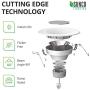 Sunco Lighting 2 Pack 5/6 Inch LED Recessed Downlight, Baffle Trim, Dimmable, 13W=75W, 4000K Cool White, 965 LM, Damp Rated, Simple Retrofit Installation - UL + Energy Star