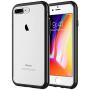JETech Case for iPhone 8 Plus and iPhone 7 Plus 5.5-Inch, Shock-Absorption Bumper Cover, Anti-Scratch Clear Back (Black)