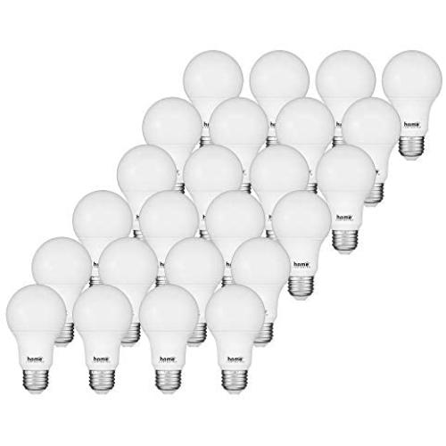 Home Luminaire 31803 60 Watt Equivalent Soft White Non-Dimmable A19 24 Pack LED Light Bulb
