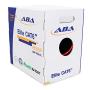 CAT6 Riser (CMR), Ethernet Cable 1000ft, No Spline, Unshielded Twisted Pair (UTP) 23AWG, Solid Pure Bare Copper, 550MHz, UL Certified, Easy to Pull (Reelex II) Box, Bulk Networking LAN Cable