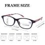 GENETIC VISION Reading Glasses 3 Pairs Stylish Readers Spring Hinge Anti Fatigue Computer Reading Glasses for Men and Women (1.0 Strength)
