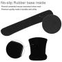 iLeadon Keyboard Wrist Rest Pad and Mouse Wrist Rest Support Mouse Pad Set, Non Slip Rubber Base Wrist Support with Ergonomic Raised Memory Foam for Easy Typing & Pain Relief, Black