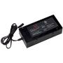WAC Lighting EN-2460D-C 120V Input 24V DC Output 60W Remote Enclosed Electronic Transformer, Black
