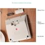 12 Digit Electronic Desktop Calculator, Keyboard Keys Large Display, Solar Battery Dual Power Basic Office Calculator