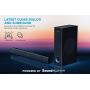 Creative Stage V2 2.1 Soundbar with Subwoofer, Clear Dialog and Surround by Sound Blaster, Bluetooth 5.0, TV ARC, Optical, and USB Audio, Wall Mountable, Adjustable Bass and Treble, for TV Creative Stage V2 2.1 Soundbar with Subwoofer, Clear Dialog and Surround by Sound Blaster, Bluetooth 5.0, TV ARC, Optical, and USB Audio, Wall Mountable, Adjustable Bass and Treble, for TV