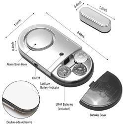 Door Window Alarm, Toeeson 120DB Door Alarms for Kids Safety, Window Pool Alarms for Home