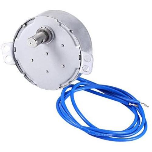Yosoo Health Gear Synchron Motor, Synchronous Motor Turntable Motor Electric Cup Turner Motor 50/60Hz AC 100-127V 5-6RPM/MIN CCW/CW 4W Direction for Hand-Made, School Project, Model or Guide Motor