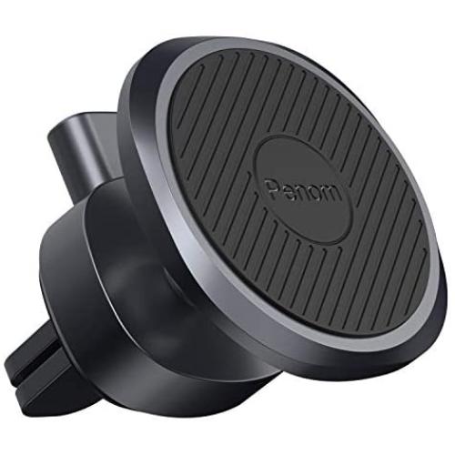 Magnetic Phone Car Mount, Penom Cell Phone Holder for Car Universal Air Vent Magnet Car Phone Mount Fits iPhone 11 Xs Max XR X 8 7 6S 6 Plus and Most Smartphones