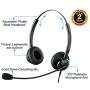 Sinseng Noise Cancelling Headphones with Microphone 3.5mm Headset, Conference Headset for Call Center with Volume Controls, Mobile Phone Headphones for iPhone Samsung iPad PC Laptop Tablets Computer