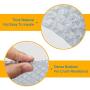 Fuxury Bubble Cushioning Wrap Roll Air Bubble Roll 2 Rolls 72 Feet Total,Perforated Every 12'',Included 20 Fragile Sticker Labels for Packaging Moving Shipping Boxes Supplies