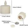 burning sister Battery Operated Led Remote Tea Lights Small Fake Votive Candles with Moving Flame Outdoor Flickering Flameless Electric Candle Light with Timer for Christmas-6 Pack