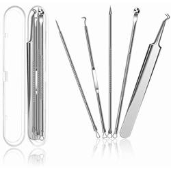 Musment 5PCS Blackhead Remover, Pimple Tool Kit, Acne Tools