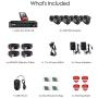 ZOSI 2K 5MP Home Security Camera System Outdoor Indoor, H.265+ CCTV DVR Recorder with Hard Drive 1TB and 4 x 2K(5MP) Surveillance Bullet Camera with PIR Motion Sensor (Heat and Motion), Remote Access