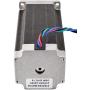 STEPPERONLINE 3PCS 3Nm Nema 23 Stepper Motor 4.2A 4-wires 10mm Shaft DIY CNC Mill Lathe Router