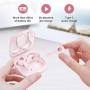 Wireless Earbuds, Upgraded Boltune Bluetooth V5.2 in-Ear Stereo Wireless Headphones USB-C Quick Charge Bluetooth Earbuds IPX8 40Hours Play Time-Pink