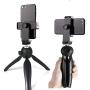 Coolux Mini Tripod Projector Mount with 360 Degrees Rotatable Heads for Projectors DSLR DVR Cameras Mini Webcam, Mount with Metal Ballhead for Camera … (Clip)