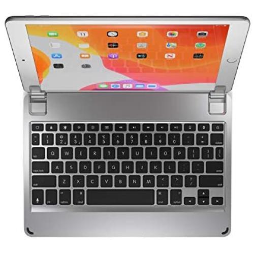 Brydge 10.2 Wireless 644216684366 Compatible with iPad (7th Gen, 2019 & 8th Gen, 2020), Backlit Keys, Long Battery Life