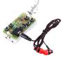 WHDTS FM Stereo Radio Module w/Earphone DIY Kit Adjustable 76-108MHz Wireless Receiver DC 3V for Soldering Practice Electronics Learning & Decoration