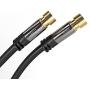 KabelDirekt – Digital Coaxial Audio Video Cable (75 feet) Satellite Cable Connectors – Coax Male F Connector Pin – Coax Cables for Satellite Television – Pro Series