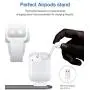 Bestand 3 in 1 Stand Holder for iPhone Mobile Phone iWatch and Charging Stand for Airpods Only, Grey (Patented, Airpods Charging Case NOT Contained)