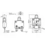 IZTOSS 5PCS 10Amp Circuit Breakers with manual reset Waterproof Button transparent Cover DC50V AC125-250V with Quick Connect Terminals