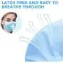 Disposable Face Mask 3 Ply Blue 50 Pieces/Box, Lightweight Breathable Protective Anti-Dust Masks - HIWUP Disposable Face Mask 3 Ply Blue 50 Pieces/Box, Lightweight Breathable Protective Anti-Dust Masks - HIWUP