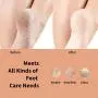 NågraCoola Electric Feet Callus Remover,Rechargeable Electronic Foot File|Callous Scrubber|Exfoliator| Grinder|Buffer|Smoother|Sander|Pedicure Kit,Professional Pedi Tool Best for Foot Care|Crack Heel