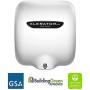 Excel Dryer XLERATOReco XL-W-ECO 1.1N High Speed Commercial Hand Dryer, White Cast Cover, Automatic Sensor, Surface Mount, Noise Reduction Nozzle, LEED Credits, No Heat 4.5 Amps 110/120V (2 Pack)