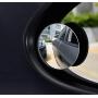 Car Blind spot Mirror 2pcs, Convex Mirror, Round Frameless high-Definition Wide-Angle Glass Rearview Mirror, 360 ° Swing Adjustment, Suitable for All Cars, Trucks and Off-Road Vehicles