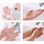 RUTICH 6 Pack Mini Disposable Soap Paper Sheets Portable Travel Confetti Hand Washing Soap Paper with Storage Cube for Home Kitchen Bathroom Barbecue