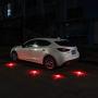 Twinkle Star 6 Pack LED Road Flares Flashing Warning Lights Roadside Safety Emergency Disc Beacon for Car, Marine Boat, Include 18 AAA batteries