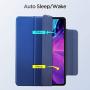 ESR Rebound Magnetic Smart Case for iPad Pro 12.9'' 2020/2018, Convenient Magnetic Attachment [Supports Pencil Pairing & Charging] Smart Case Cover Auto Sleep/Wake Trifold Stand Case - Navy Blue